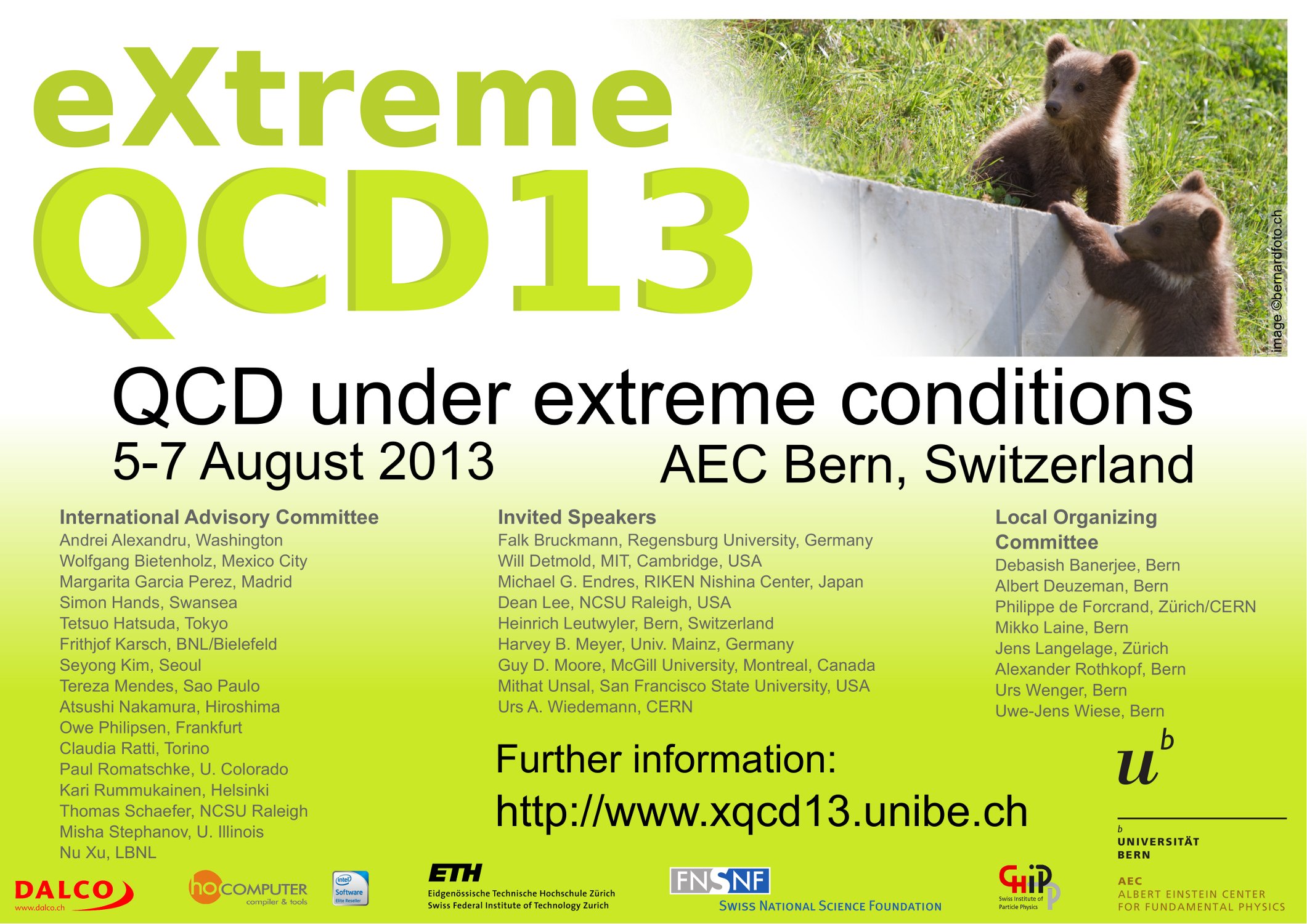 XQCD13 workshop poster